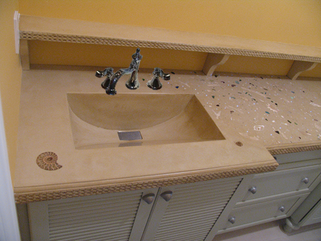Infinicrete Barrel Slope Vanity Sink Mold Code 54 Bs